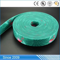 フラミンゴ パターン防水 PVC コーティング ストラップ ウェビング悪臭のないです。